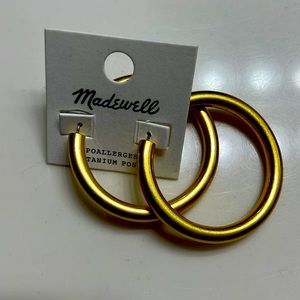 New Madewell earrings